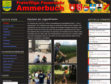 Tablet Screenshot of feuerwehr-ammerbuch.de